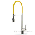 Black Flexible Pull Down Kitchen Sink Faucet